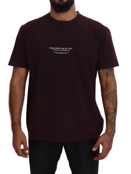 T-shirt med rund hals och kort ärm - Image 1