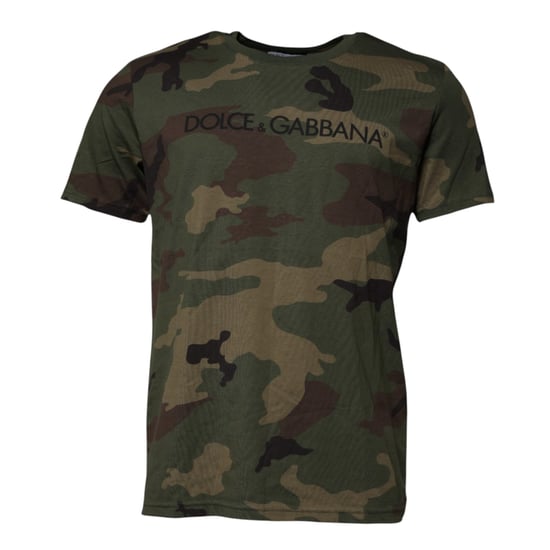 Camouflage T-shirt Korte Mouwen Rund Nek - Image 2