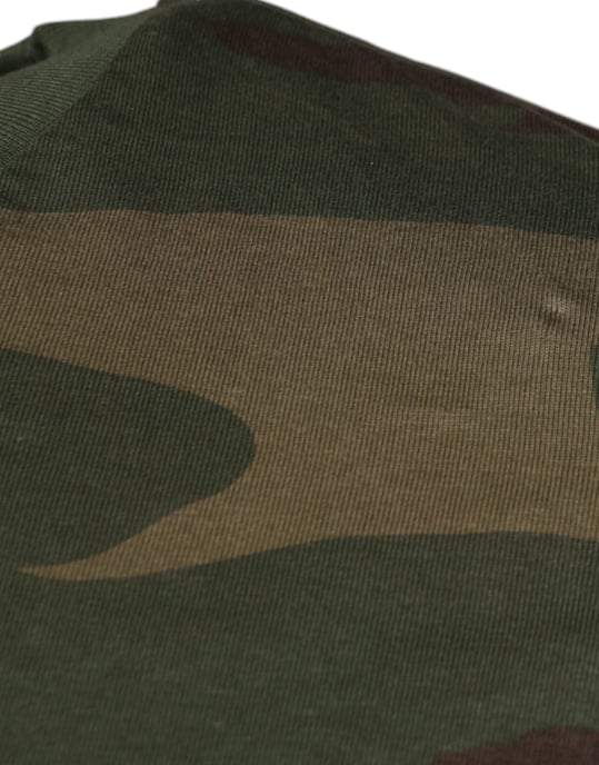 Camouflage T-shirt Korte Mouwen Rund Nek - Image 3