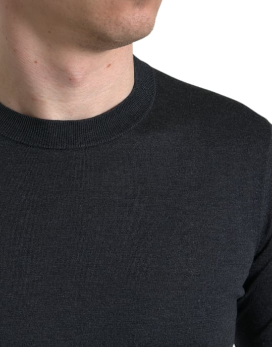 Crew Neck Gebreid T-shirt Tsh84602 - Image 4