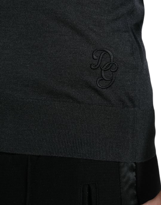 Crew Neck Gebreid T-shirt Tsh84602 - Image 6