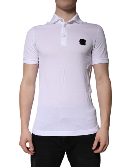 Korte Mouwen Polo Shirt Met Patchdetail - Image 2