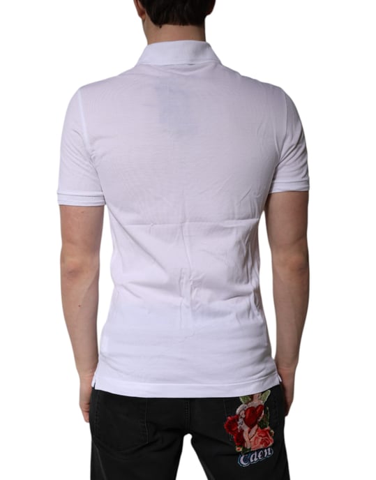 Korte Mouwen Polo Shirt Met Patchdetail - Image 4