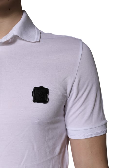 Korte Mouwen Polo Shirt Met Patchdetail - Image 5