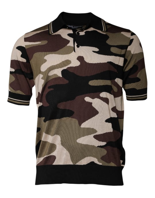 Kamouflagepolo T-shirt Tsh87710 - Image 2