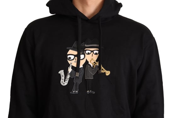 Muzikant Print Hoodie Tsh6398 - Image 5