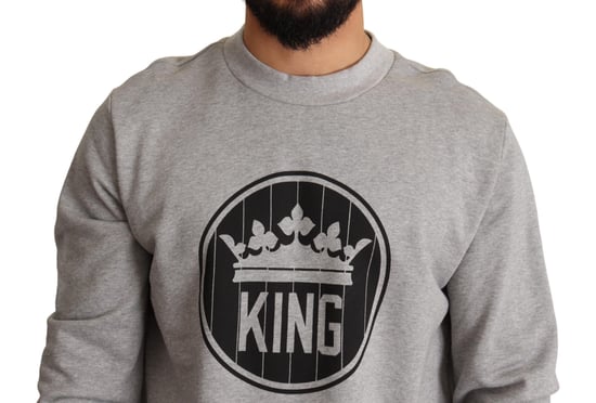 Kung Sweater Grå Crewneck - Image 4