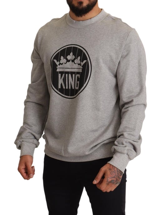 Kung Sweater Grå Crewneck - Image 5