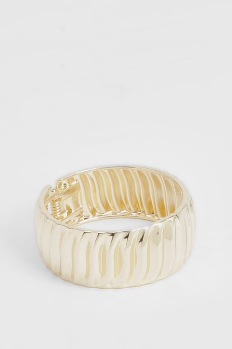 Embossed Snap Bangle - Image 2