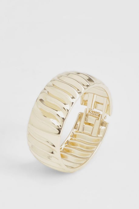 Embossed Snap Bangle - Image 3
