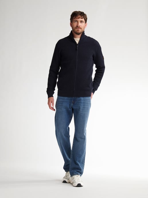 Petrol Industries - Heren Gebreid Vest Fairbanks - Blauw - Image 5