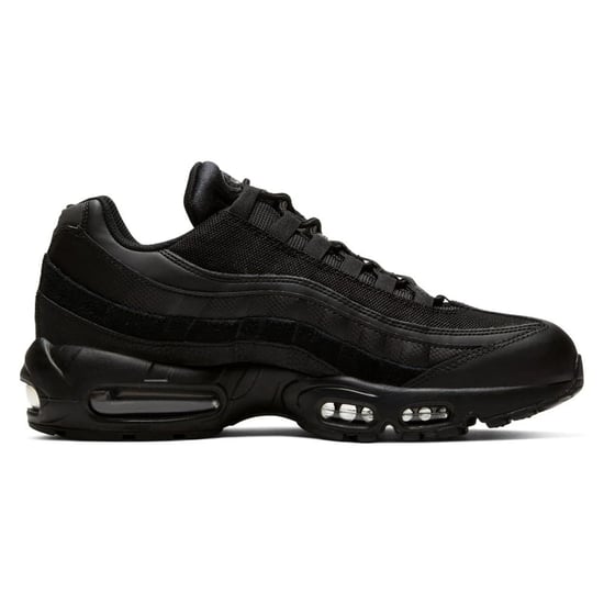 Nike Air Max 95 Essential Black/Dark Grey Trainers - Image 3