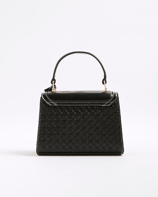 River Island Womens Crossbody Bag Black Mini Tote - Image 2