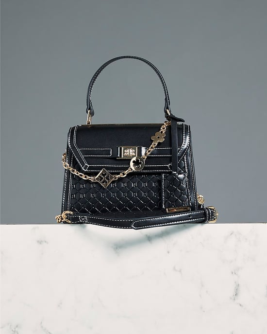 River Island Womens Crossbody Bag Black Mini Tote - Image 4
