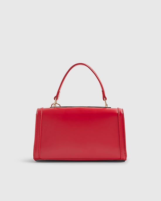River Island Womens Crossbody Bag Red Heart Lock - Image 2