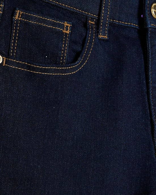 River Island Womens Skinny Jeans Blue Denim Mid Rise - Image 5