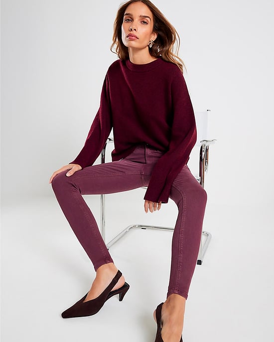 River Island Womens Skinny Jeans Purple - Image 4