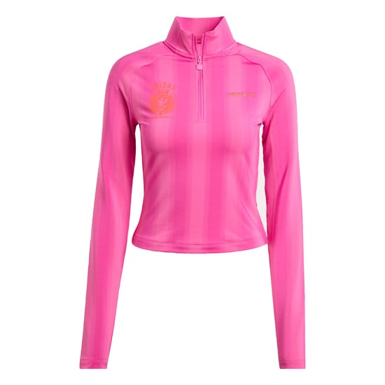 Half-Zip Graphic Football Long-Sleeve Top - Image 3