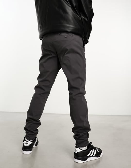 ONLY & SONS slim fit chinos i grått - Image 3