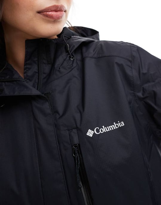 Columbia Pouring Adventure-jacka i svart - Image 3