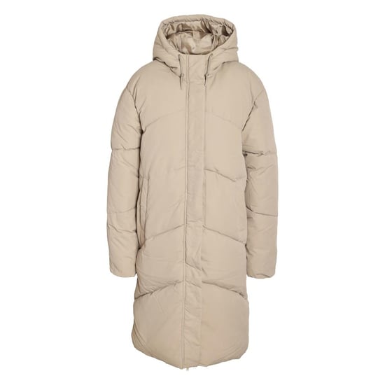 Noisy May Ladies Long Hooded Waterproof Parka Coat Padded - Image 3