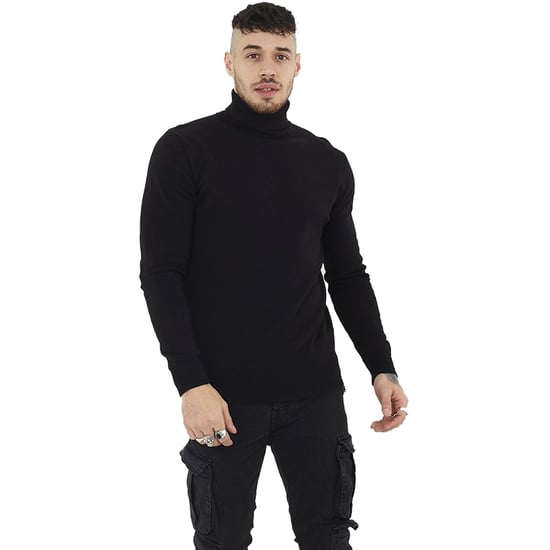 Brave Soul Men's Turtle Roll Neck Knitted Jumper - Image 1
