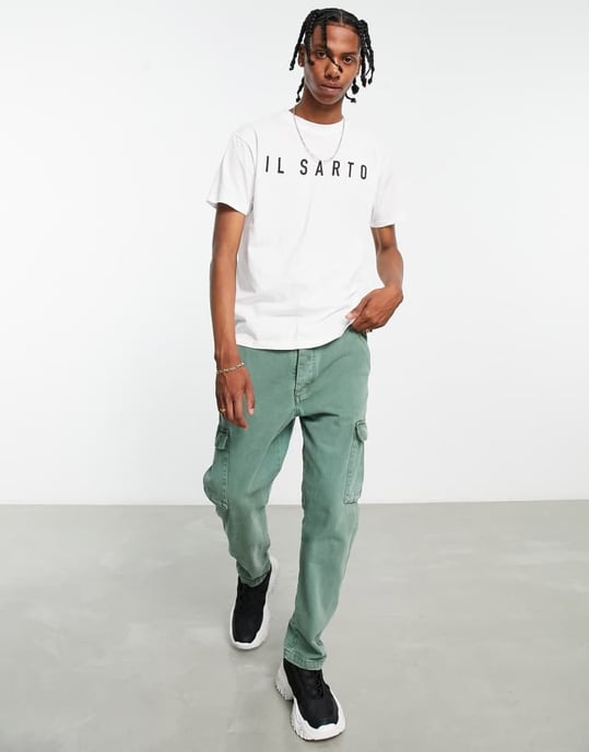 Il Sarto core t-shirt i vitt - Image 3