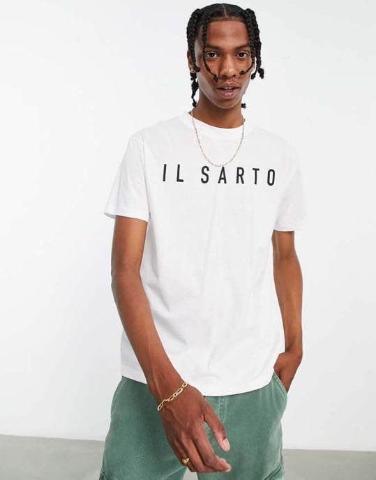 Il Sarto core t-shirt i vitt - Image 4
