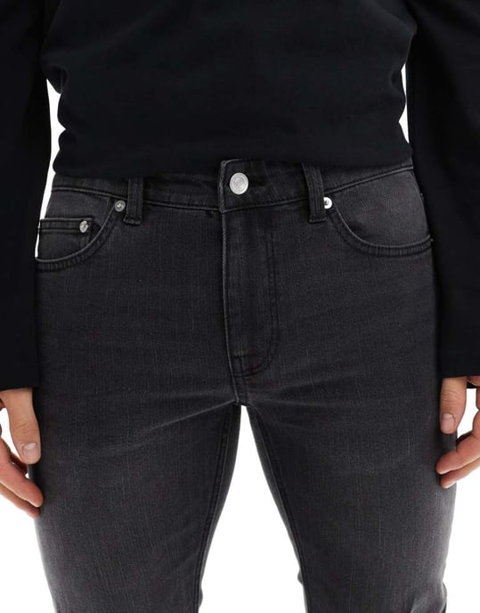 ONLY & SONS skinny fit jeans i tvättad svart - Image 4