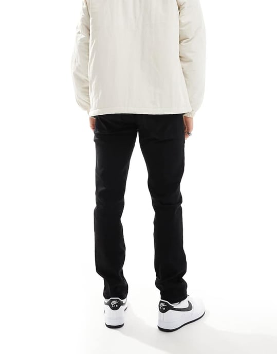 Farah Elm slim jeans i svart - Image 2