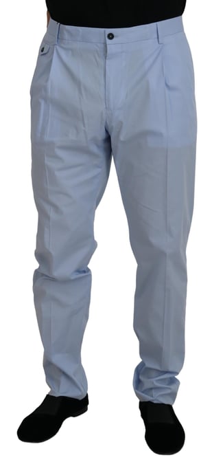 Lichtblauwe Katoenen Broek Pt0857 - Image 1