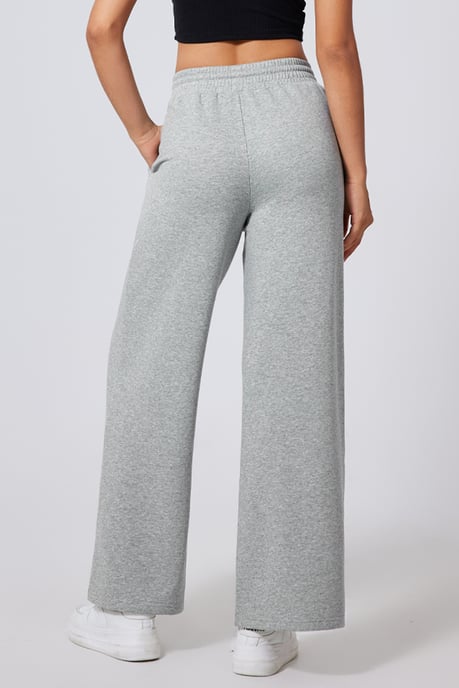 Wide Leg Pants With Center Seams - Image 4