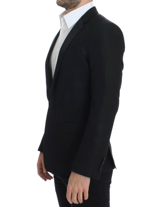 Klassisk Passform Blazer Svart - Image 2