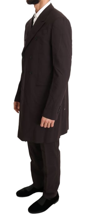 Dolce Gabbana Double Breasted Long Coat - Image 2