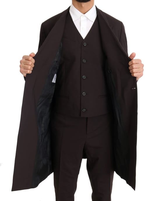 Dolce Gabbana Double Breasted Long Coat - Image 5