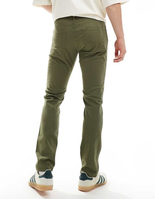 Jack & Jones 5-fickorsbyxa i khaki - Image 3