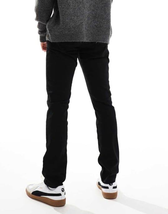 Jack & Jones 5-fickorsbyxa i svart - Image 3