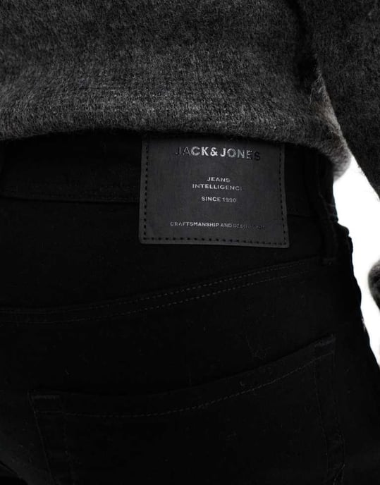 Jack & Jones 5-fickorsbyxa i svart - Image 4