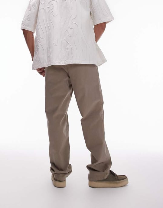 Topman raka byxor i khaki - Image 2
