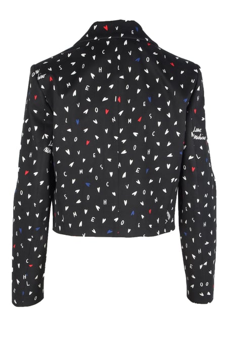 Cropped Hartenprint Blazer - Image 2