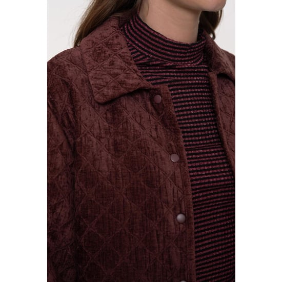 Geisha 55800-10 jacket quilted velvet - Image 5
