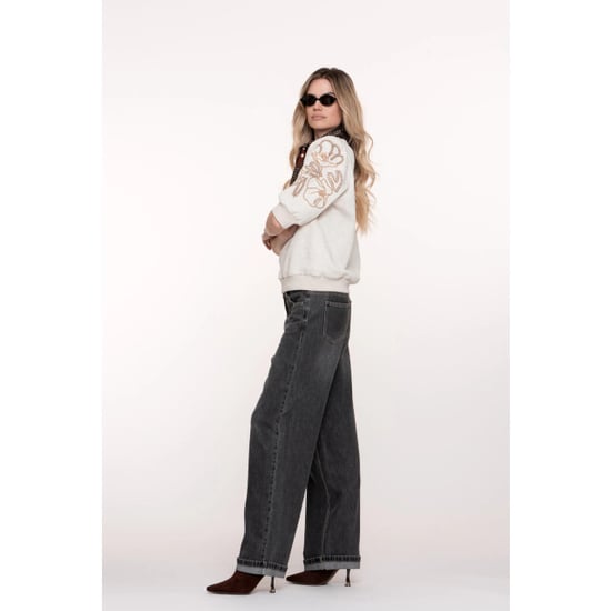 Geisha 51509-10 805 jeans fold-up grey denim - Image 2