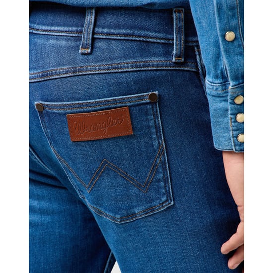 Wrangler Greensboro heren regular straight-fit jeans dandelon summer - Image 6