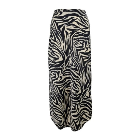 FOS Amsterdam Fos rok mea zebra satijn zwart - Image 1