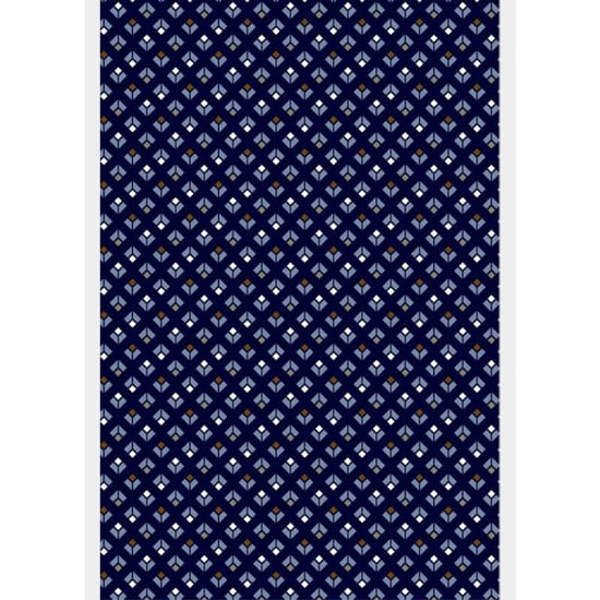Bos Bright Blue R.b. boston casual hemd lange mouw regular fit cotton 427670/629 - Image 1