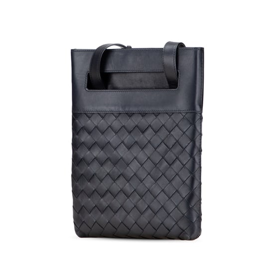 Woven Leather Crossbody Bag - Image 2