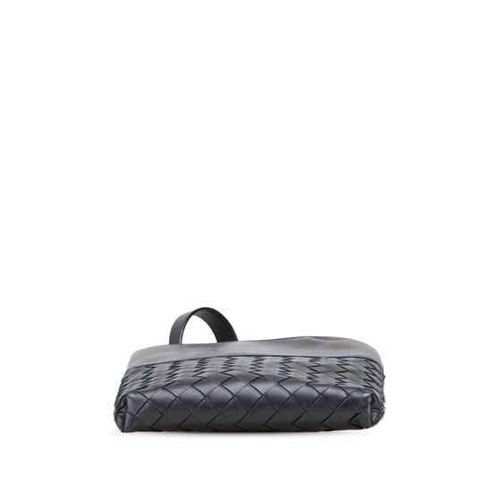 Woven Leather Crossbody Bag - Image 3