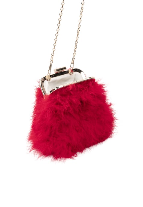 Faina Clutch/avondtasje Dames rood - Image 4