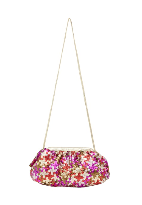 Faina Koppeling Koppeling vrouwen Goud Fuchsia - Image 1