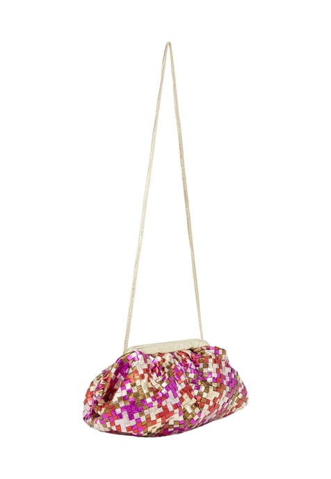 Faina Koppeling Koppeling vrouwen Goud Fuchsia - Image 2